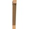 Ekena Millwork Traditional Block Smooth Bracket, Western Red Cedar, 5 1/2"W x 42"D x 48"H BKT06X42X48TRA05SWR - alternate 4